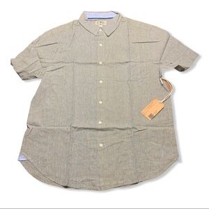 True Grit Washed Melange Linen Scout Checks Shirt